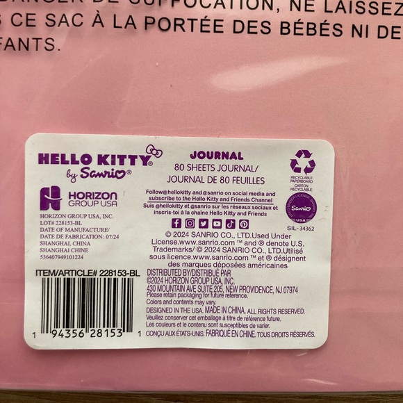 Hello Kitty 50th Anniversary Stationary Bundle - Collectible! 🎀✨🎀✨🎀 - Picture 7 of 8